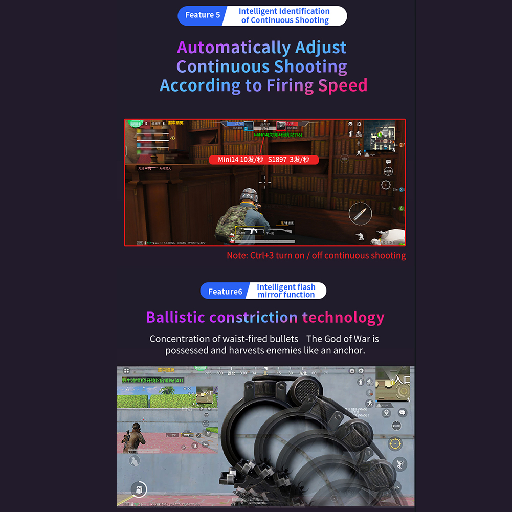 Gaming Keyword Mouse Adapter Plug Play Game Consoles Accessories Keyboard Mouse Converter Compatible For Android IOS System. 