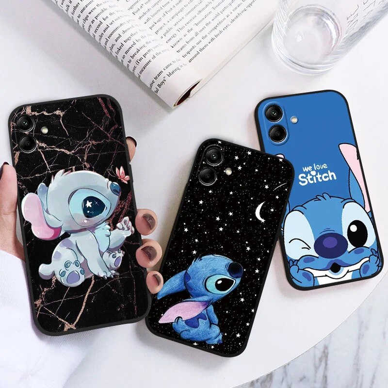 For Samsung Galaxy A04 Phone Case Disney Cartoon Stitch Silicone Funda For Samsung A04S A04E A 04 A 04S GalaxyA04 TPU Back Cover. 