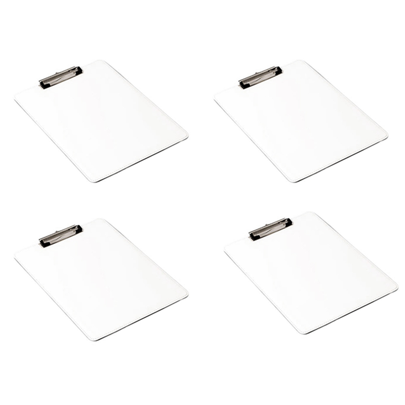 4PCS Thermal Transfer Document Folders Sublimation Blank Document Folders for A4/ Letter Size Sheets
