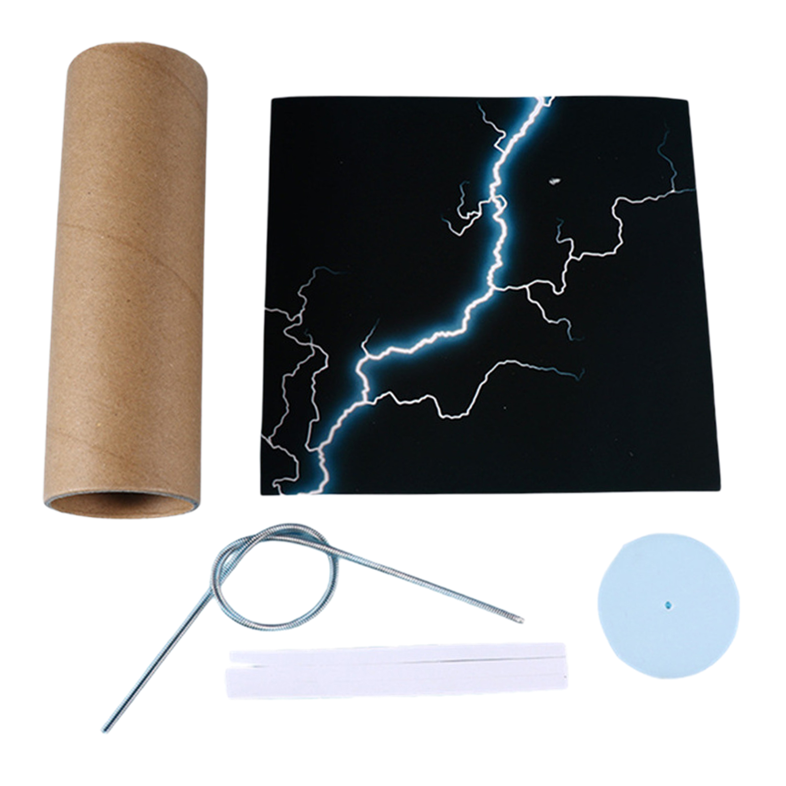 Educational Thunder Toy Kids Thunder Tube Toy Educational Percussion Instrument for Science Students Nature Noise Maker with Simulated Thunder Sound Spring Drum Shaker Stick Set Thunder Stick Toy. 