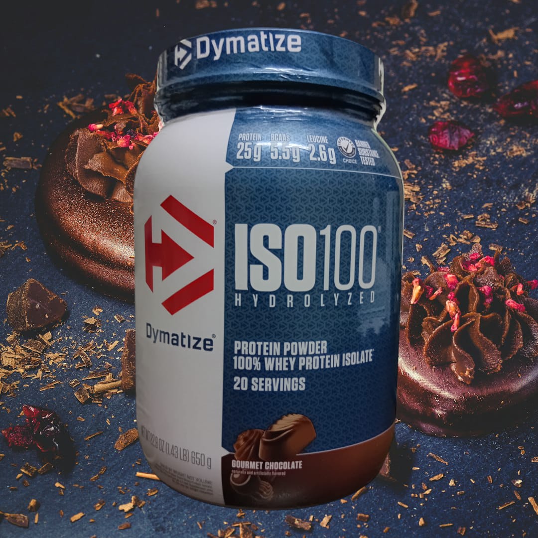 Dymatize ISO 100 Gourmet Chocolate Protein Powder -1.43 lb / 650g. 