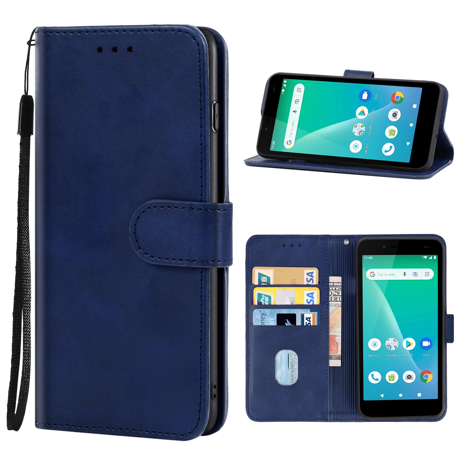 For Unimax UMX U696CL Leather Phone Case. 