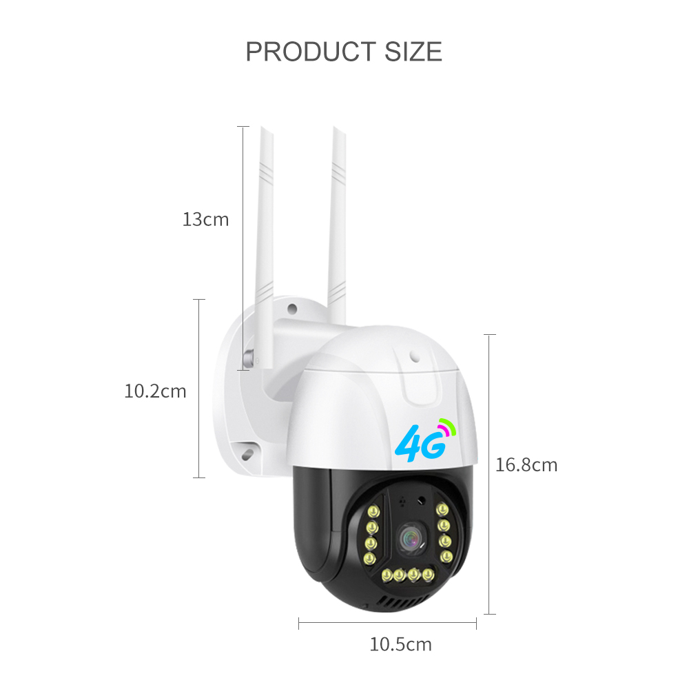 V380 PRO C15X-H 4G SIM Supported WIFI IP Camera 3MP Waterproof Outdoor Color Night Vision AUTO Tracking Two Way Alarm Live View PTZ Security Camera. 