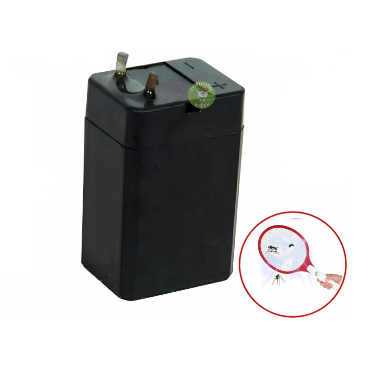 Mosquito Bat Battery 4V Power for Your Gadgets and Devices Designed to Last and Ideal for Use in MP3, Bluetooth Modules, LED Lamps, and More. 