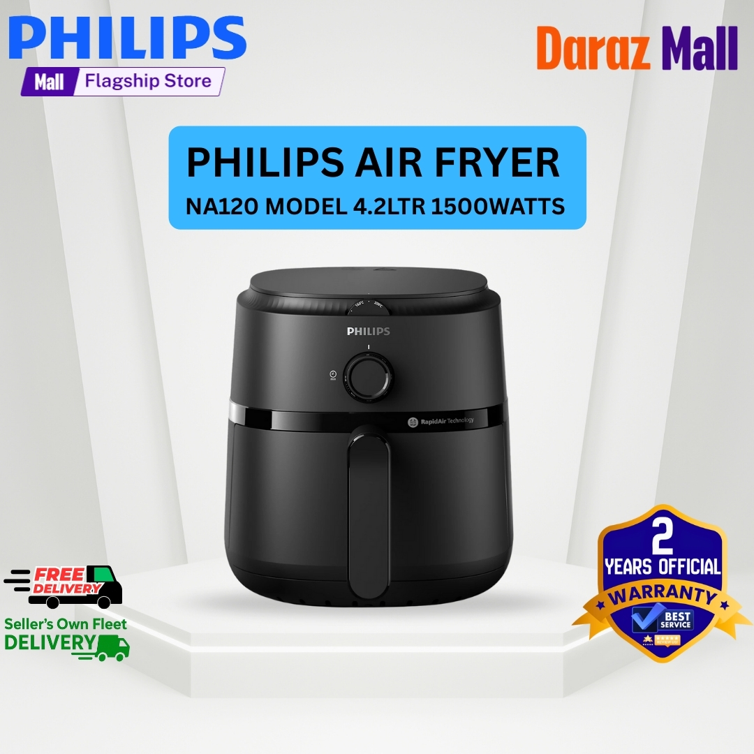Philips NA120/00 Air-fryer 4.2 Litre with Rapid Air Technology