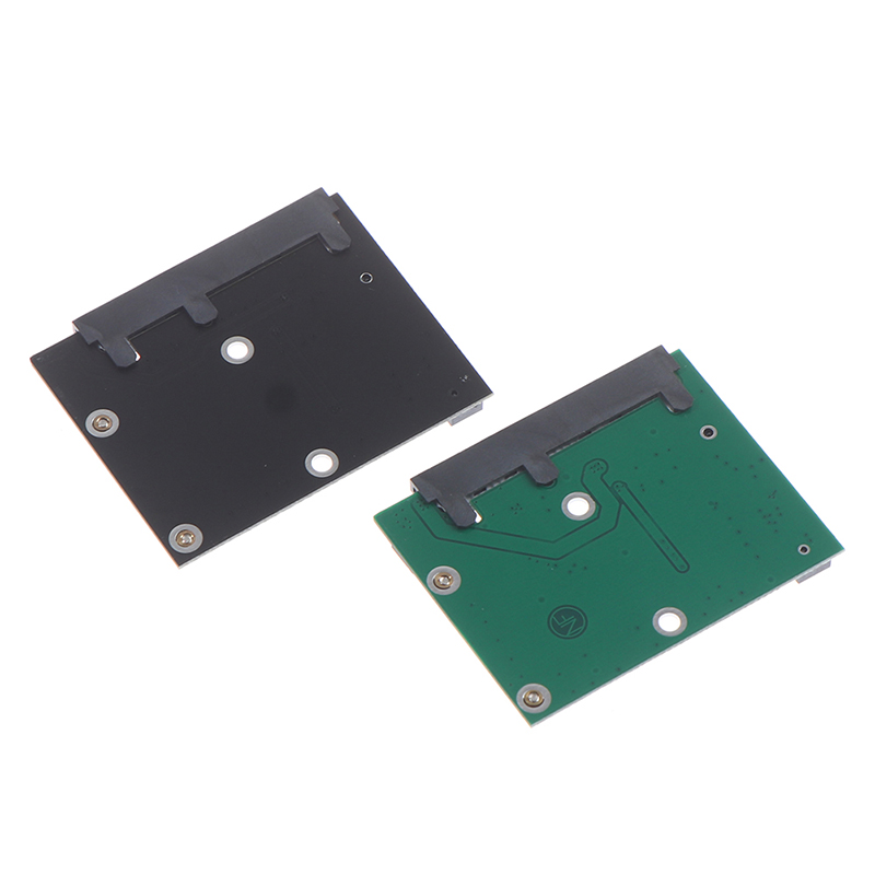 Half height MSATA Mini Pcie SSD To 2.5'' SATA3 6.0 Adapter Converter Card. 