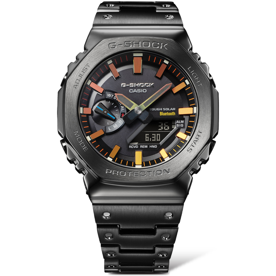 (Ready Stock) G .Shock Men Watch Digital Sport Watch LED Display Water Resistant Shockproof and Waterproof World Time LED Auto Light Sports Wrist Watches GM-B2100BD-1A (copy original 1.1 premium). 