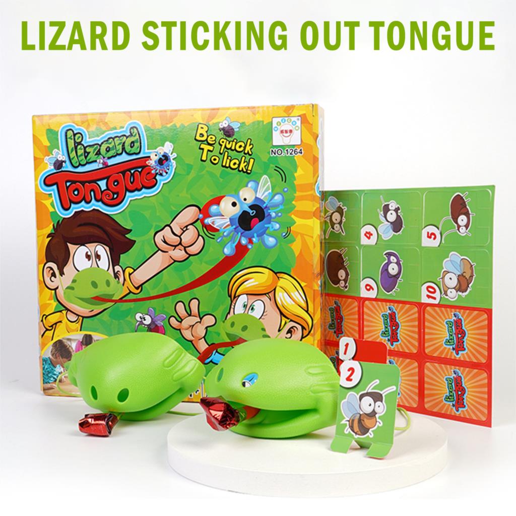funny chameleon lizard toy