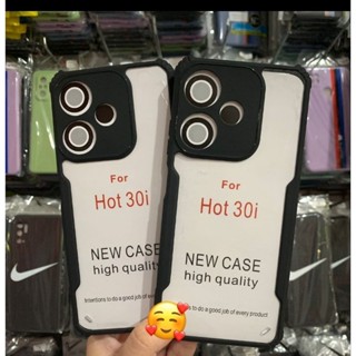 Xundd Back Cover Transparent bumper Hard Phone Case infinix Hot 30 Play. 