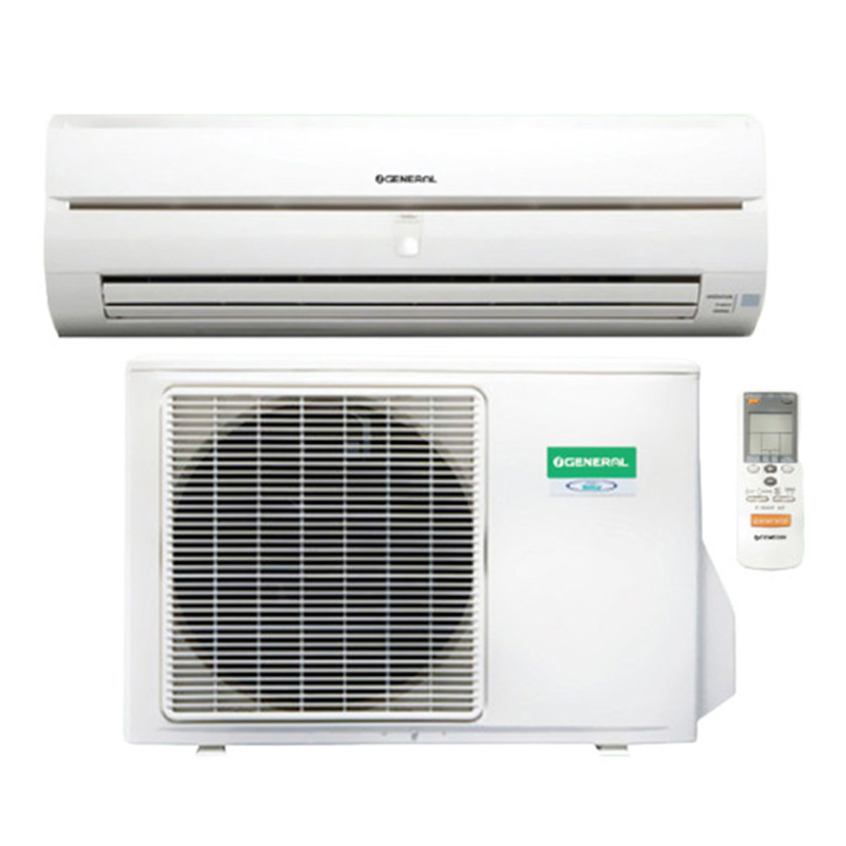 GENERAL SPLIT WALL AIR CONDITIONER (ASH12USCCW) 1.0TON with Free Delivery