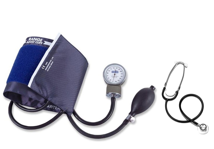 YAMASU Aneroid Sphygmomanometer, Manual Blood Pressure Machine With