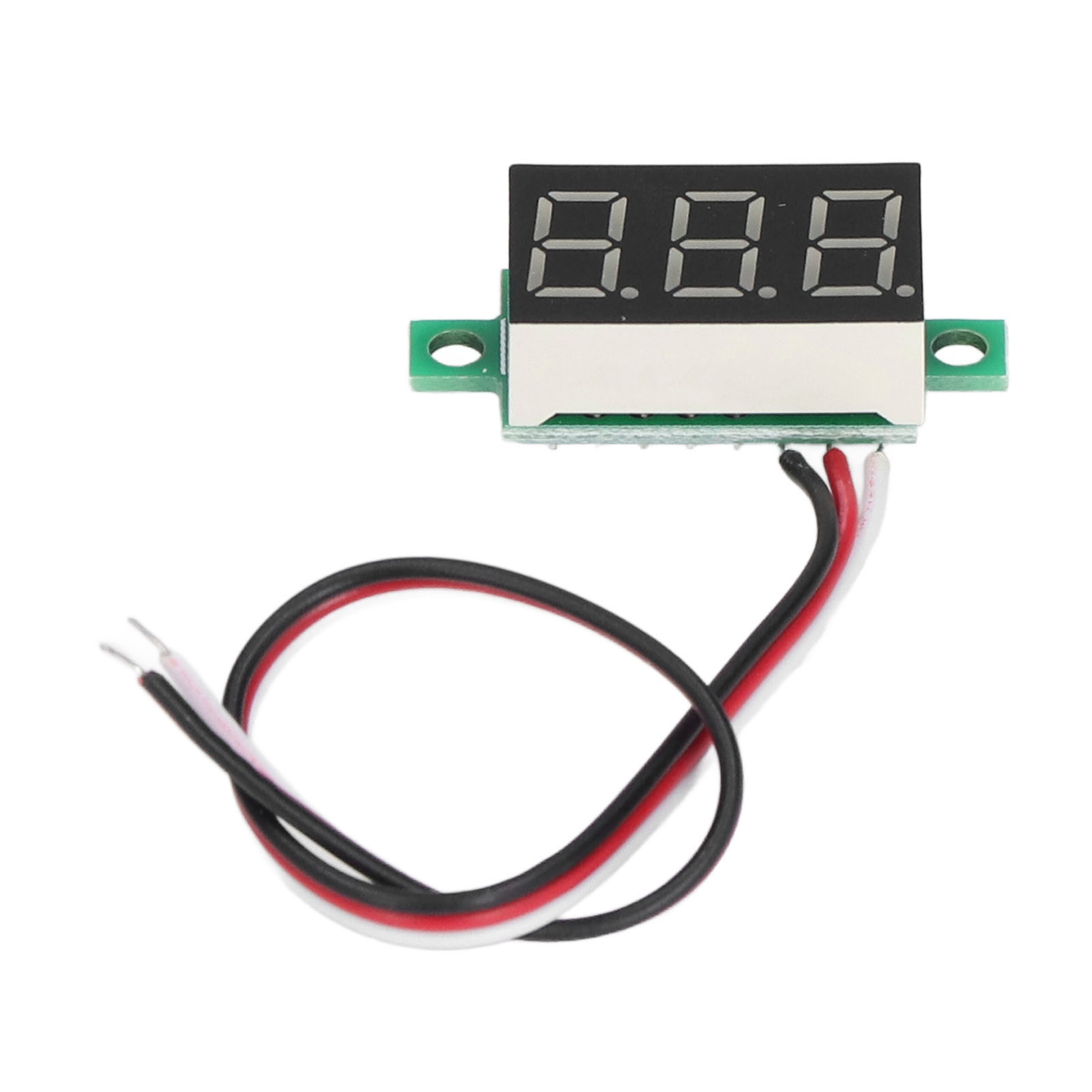 2Pcs Digital Voltmeter Voltage Meter PCB 3 Wire 0.36in LED 0.00V‑30.0V. 