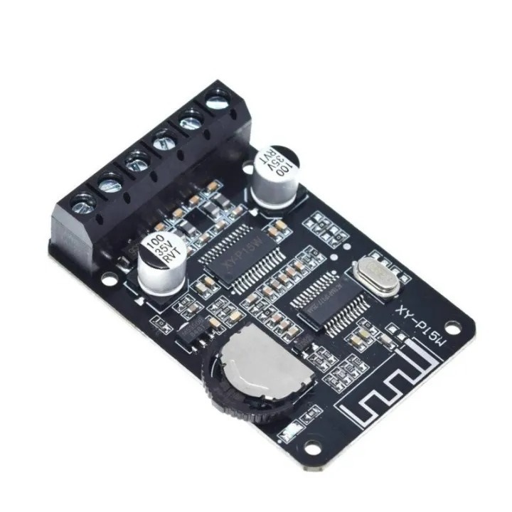 Bluetooth 5.0 Stereo 30W+30W Audio Power Amplifier Board XY-P15W - Powerful Stereo Audio Power Amplifier Board with Bluetooth 5.0 Connectivity. 