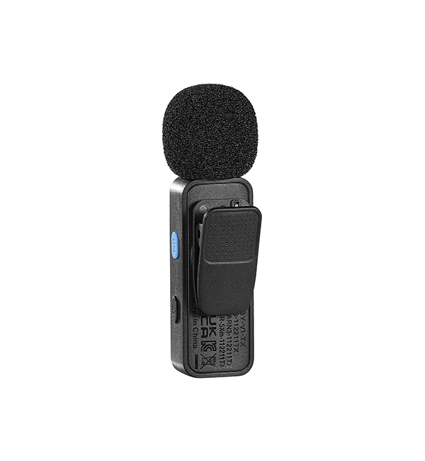 BOYA BY-V2 Ultracompact 2.4GHz Wireless Microphone System for iOS Device. 