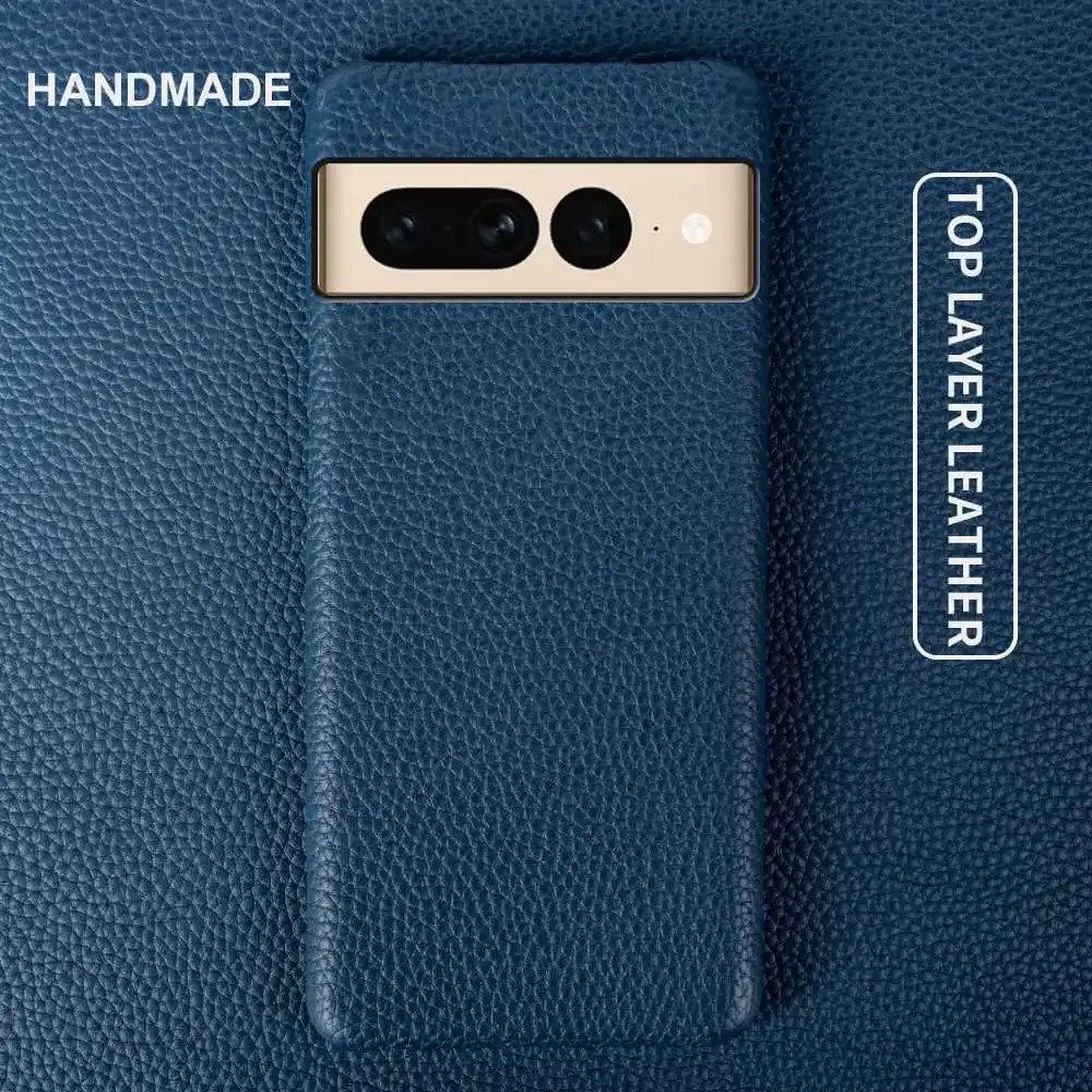 【Healer DingD】Fundas Pixel 7 Pro Case Business Genuine Leather Cases For Google Pixel 6A 6Pro 5A Mobile Phone Cover Capa Back Coque Carcasa