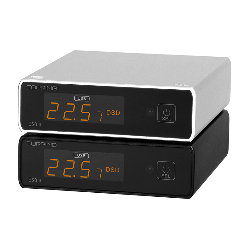 TOPPING E30 II lite Decoder AK4493S DAC USB Hi-Res Audio DSD512 768k XMOS XU208 Touch Operation with Remote Control Preamp DAC. 