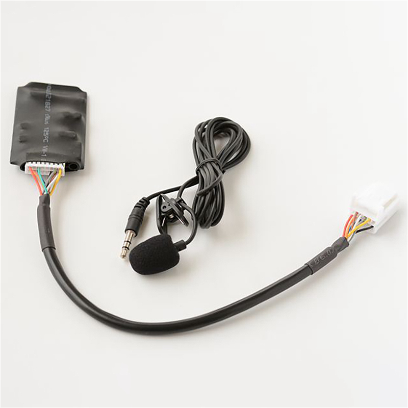 5X for Toyota RAV4 Bluetooth AUX Adapter Handsfree Disc Box Harness with Microphone Bluetooth Connection Module. 
