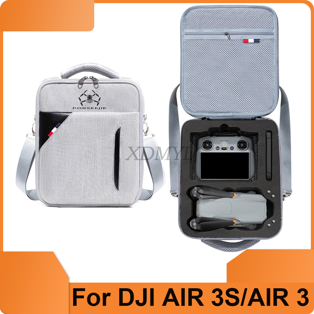 Single backpack for DJI Air 3/Air 3S Portable Storage Bag for DJI RC 2/ RC-N2/N3 Remote Controller Shoulder Bag Accessories