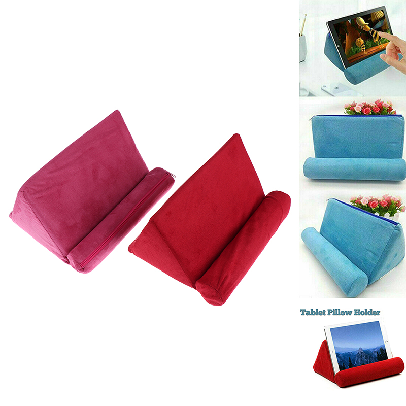 1Pc Tablet Pillow Holder Stand Foam Book Rest Reading Bed Support Cushion. 