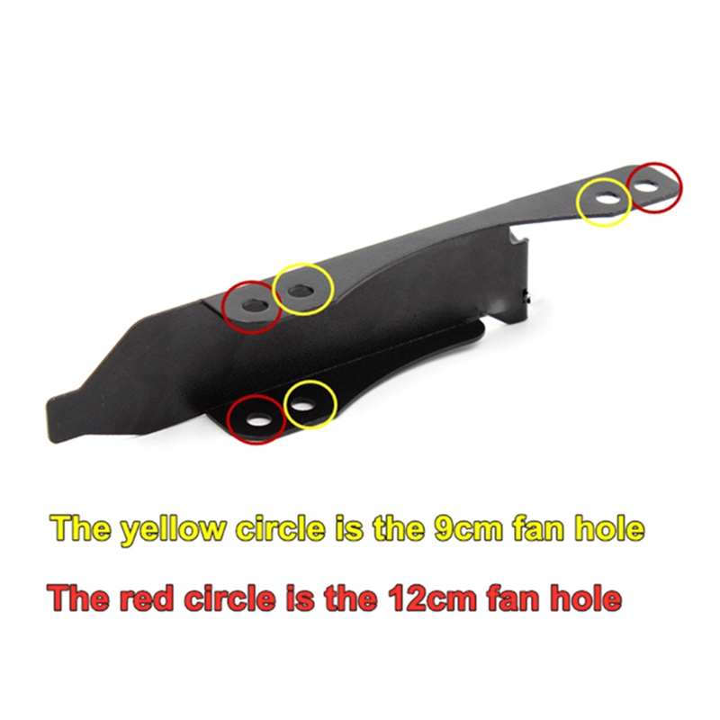 3 Fan Mount Rack PCI Slot Bracket for Video Card with Support 90MM/120MM Fan Bracket Kit Fan Bracket Fan Connectors. 