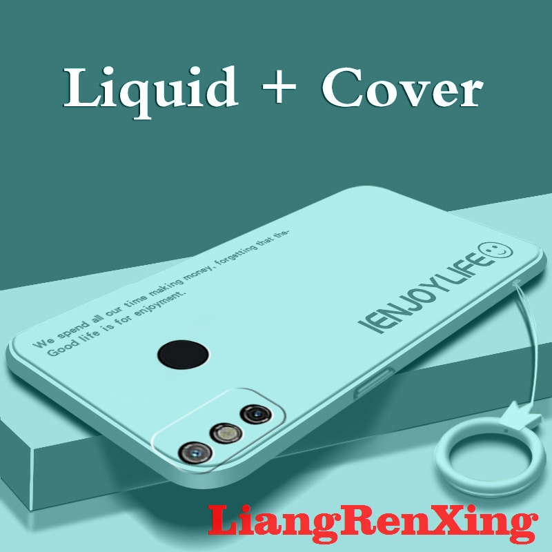 Casing Tecno spark 6 go techno spark 6 go back cover phone case softcase liquid silicone protector smooth shockproof bumper cover new design English letter cartoon ytzm02. 