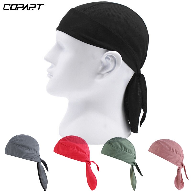 【VisioN Shop】Green Breathable Multi Function Men Bike Headband Bandana Pirate Head Scarf Quick Dry Pure Hat. 