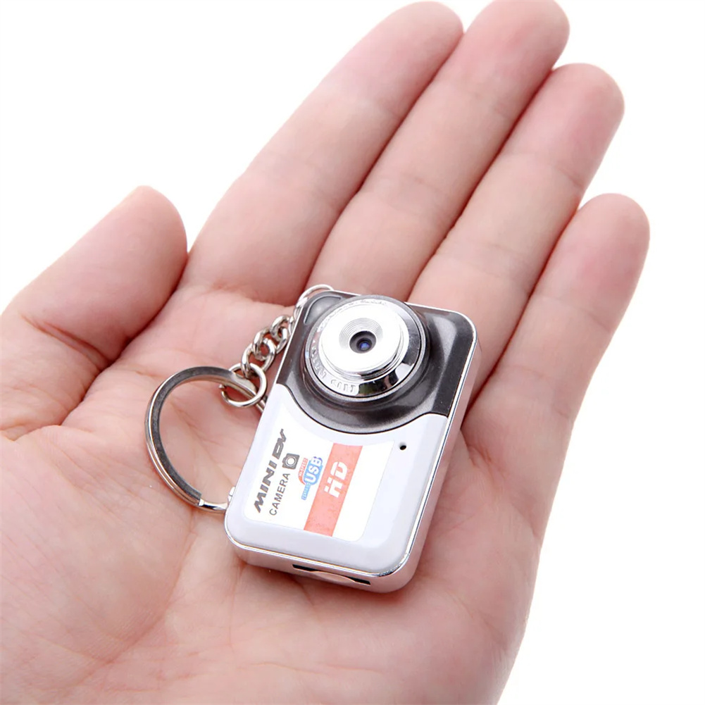 X6 Digital HD Camera Mini Thumb Camera With Keychain Mic Support TF Card DV Cam For Teens Students Kids. 