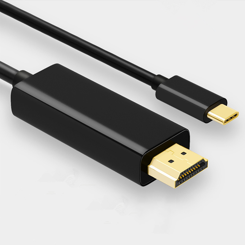 Wholesale Typec to hdmi 4K*2K UHD Type-c to HDMI Cable 3D USB C to HDMI Cable Audio Video Sync type c to hdmi 1.8m. 