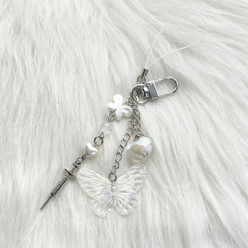 Gooben chain, mobile phone chain, card album pendant, chain hanging, hand book, Gooka, sweet Yafeng, Y2K subculture, bag ornament