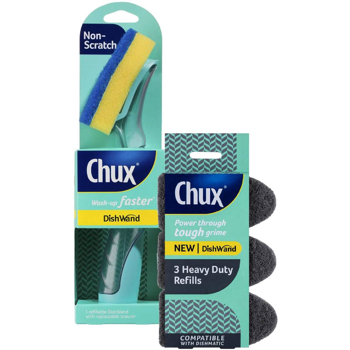 Chux Dishwand Non-scratch combo pack- Australia