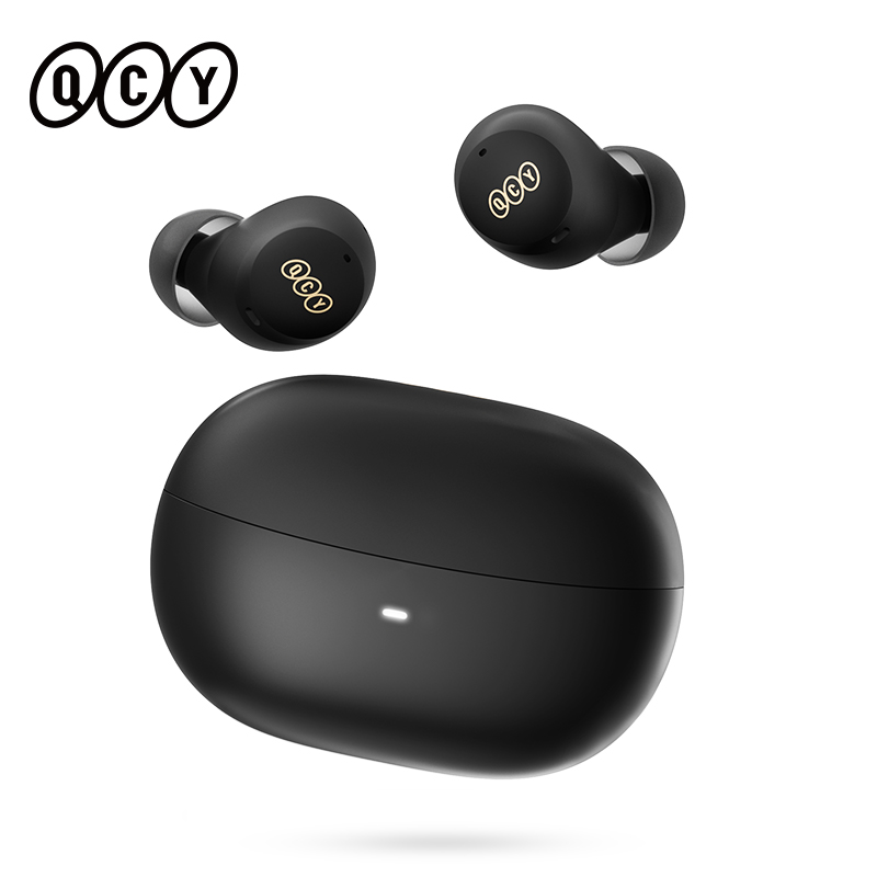 QCY HT07 Active Noise Cancelling TWS Earbuds 40dB ANC Wireless Earphone 6 Mic AI HD Call BT 5.2 Transparency Mode Headphones 32H