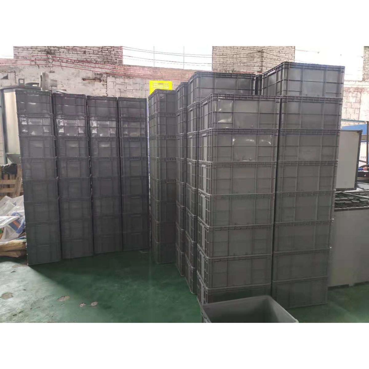 Wholesale Thickened Engineering Plastic Basket Large Non-Airtight Crate Rectangular Plastic Frame Logistics Box Storage Box Storage Box Glue
