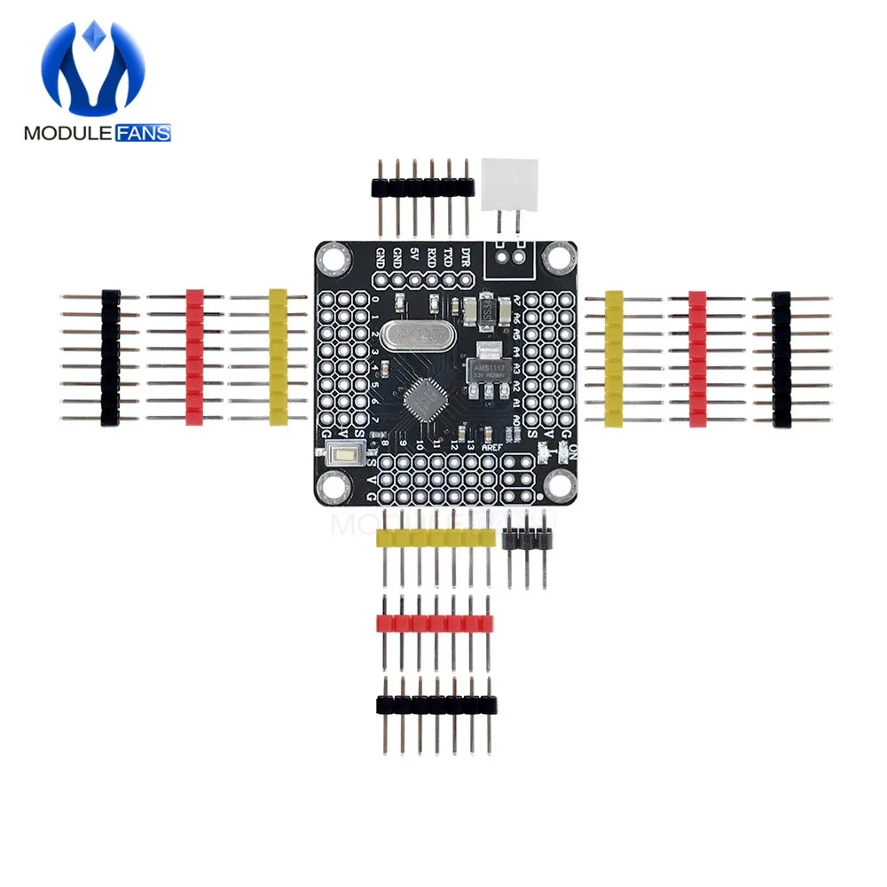 【Hey my home】Strong Series Atmega328 Controller Module Pro Mini 3.3V 8Mhz Board Arduino Microcontroller Diy Kit Nano V3.0. 