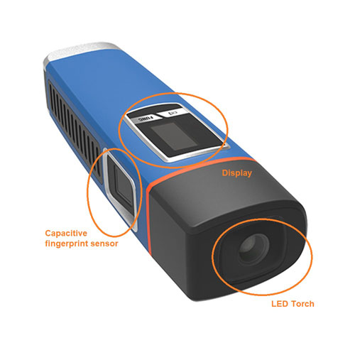 JMW WM-5000X1 Fingerprint Guard Tour Patrol System. 