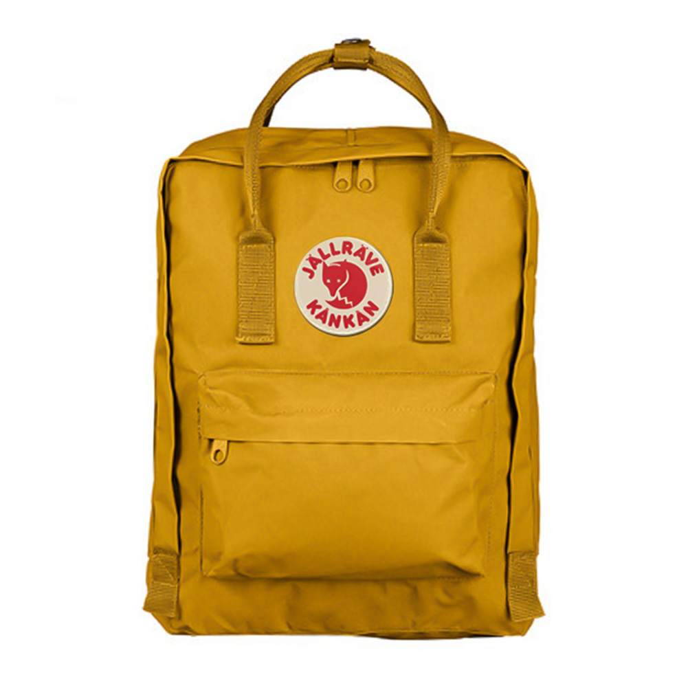 Student  Solid Color Arctic  Fox School Bag. 