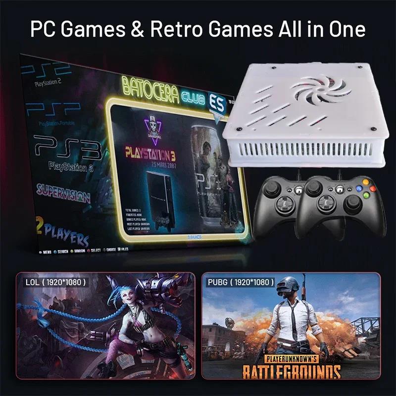 2024 New X8 Retro Video Game Console 500GB Plug and Play 4K With 70000+Games 60 Emulators For Wii PS2 N64 PSP GameCube XBOX. 