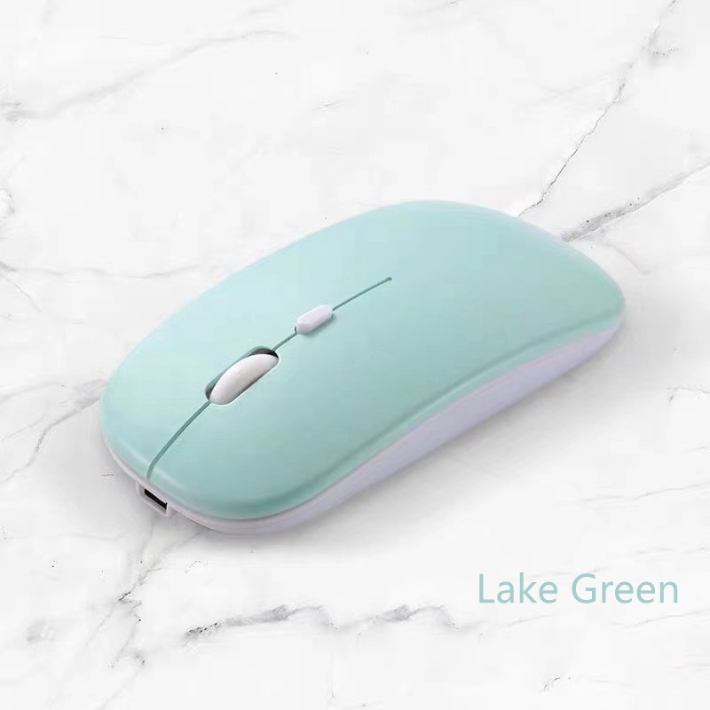 【Nine Dan Store】Wireless Mouse Bluetooth Mouse Rechargeable Candy for iPad Teclast Tablet Laptop PC Universal
