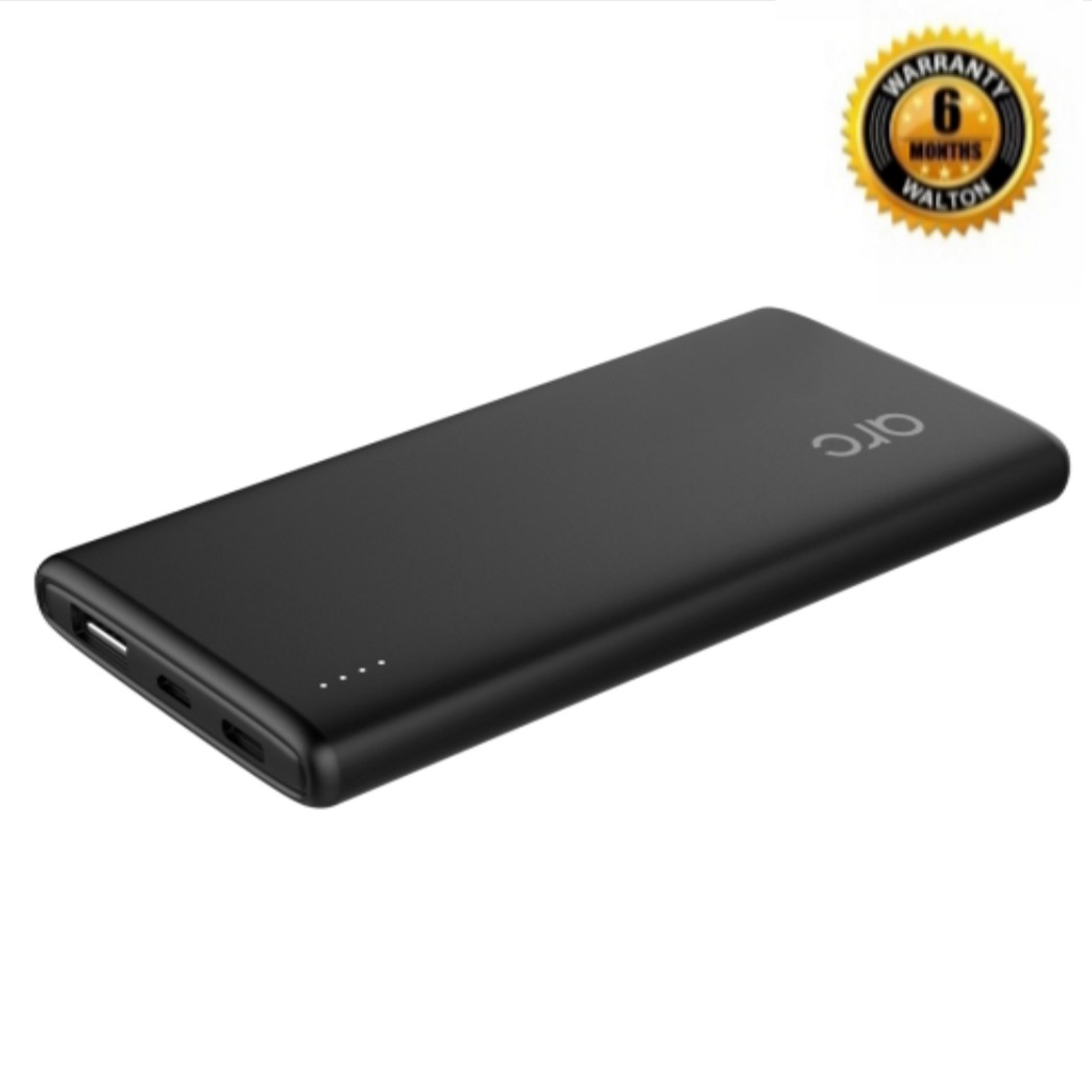 Walton Power Bank Capacity 10000mAh Model: ARC WPF001BL- Black. 