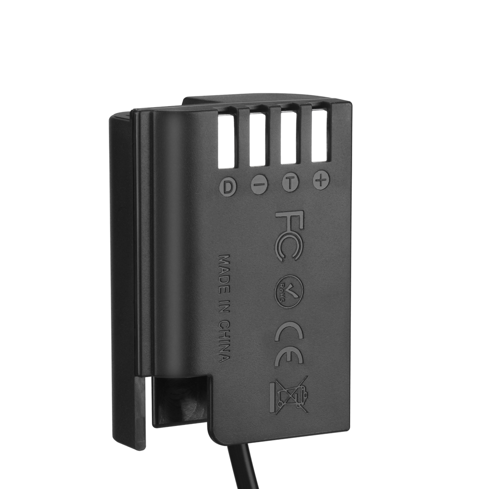DMW-DCC17 DC Coupler DMW-BLK22 Dummy Battery or NP-F Battery Adapter Plate For Panasonic Lumix G9 DC-S5K DC-S5 GH5S GH5 II GH6. 