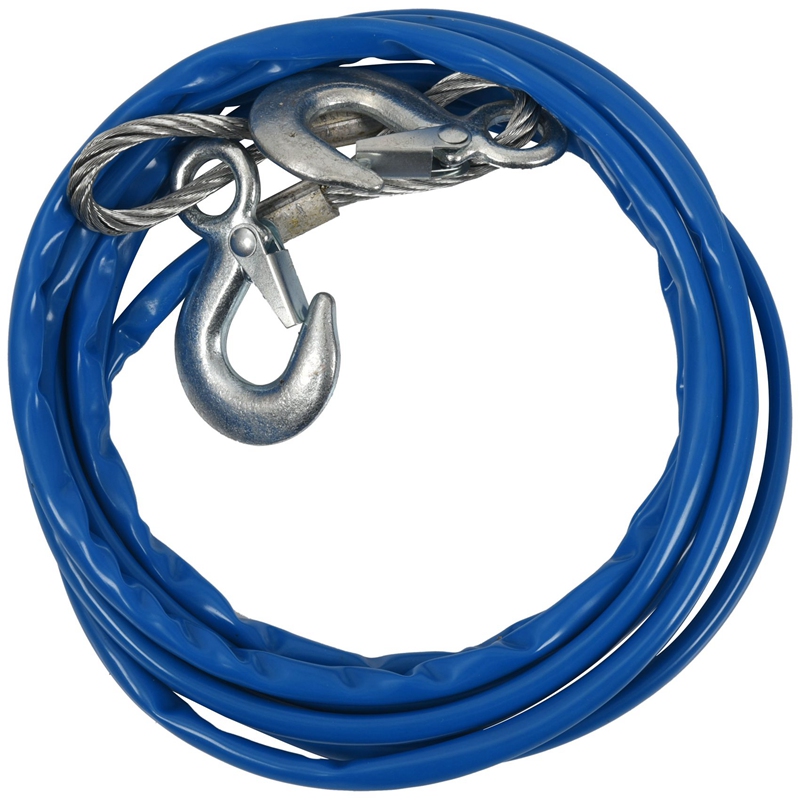 Ysy 3m Tow Strap Heavy Duty Ton Car Tow Cable Towing Pull Rope Strap