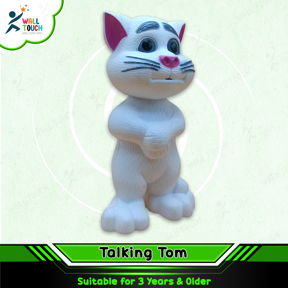 Genius Touching Talking Tom Cat With Wonderful Voice With Songs, Animal & Touch Sound With Reply Talk Back For Kids. 