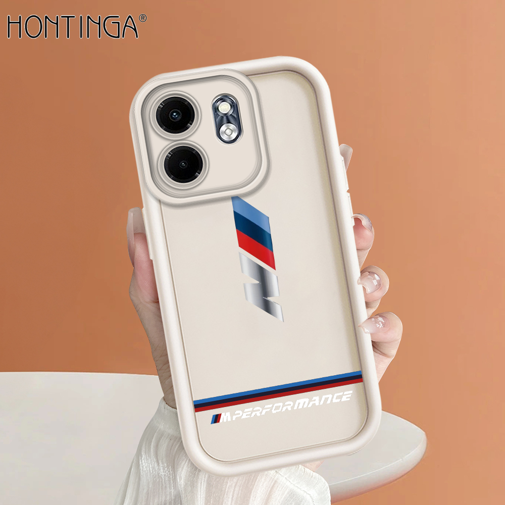 Hontinga for Infinix Smart 9 Hot 50i Back Cover Fashion Racing Car Pattern Case Ladder Soft Rubber Mobile Phone Cover