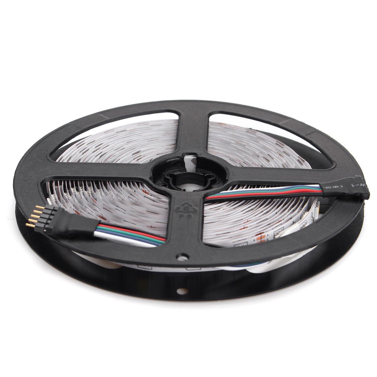 5M RGBW RGBWW SMD 5050 LED Strip Light Tape 12V RGB - RGB#Cool White. 