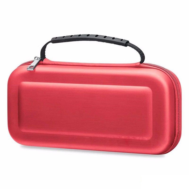 【VisioN Shop】Portable NS bag EVA Hard Shell Zip Cover Travel Protective Handle Carry Case Pouch For Nintend Switch. 