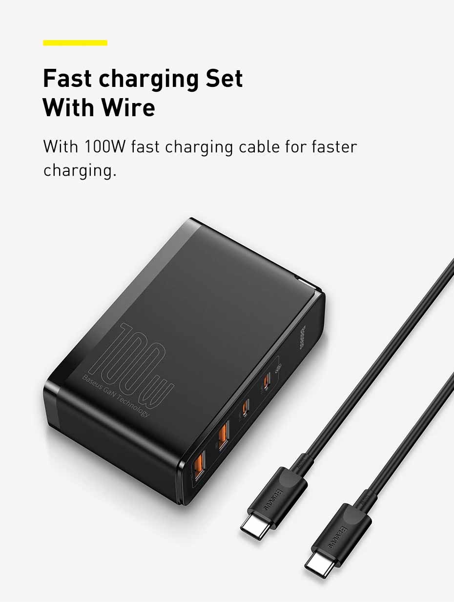 Baseus 100W GaN2 Pro Quick Charger