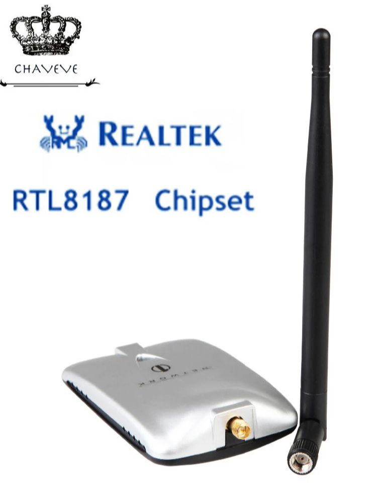 Wifi-Adapter Network-Card Realtek RTL8187L Chipset 2000MW Wireless USB WIFI Card With 5dbi AntennaSimilar To ALFA AWUS036H