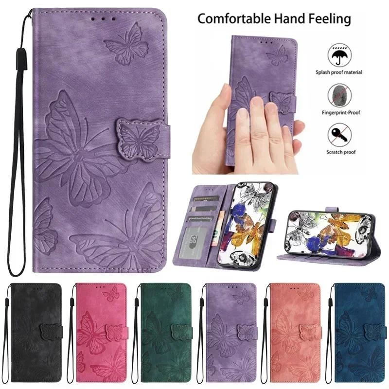For Blackview A85 Case 3D Butterfly Leather Wallet Case on For Blackview A 85 Coque BlackviewA85 A53 Pro Flip Stand Phone Cover