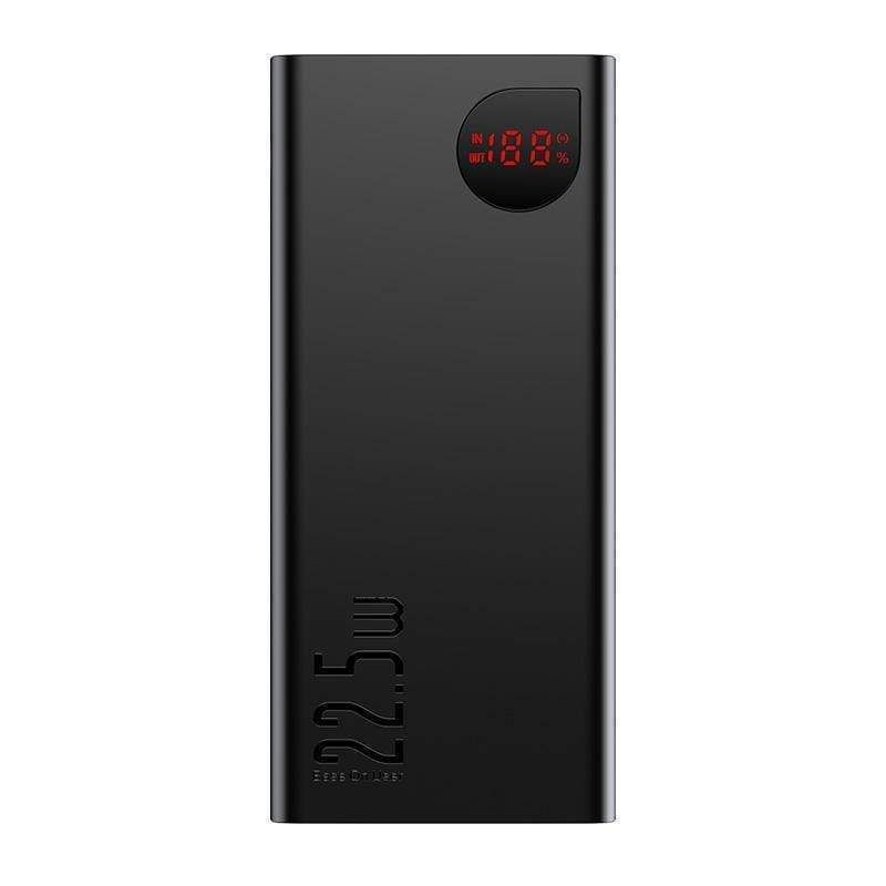 Baseus Power Bank 20000mAh Adman 22.5W 3.0 Fast Charging Power Bank External Battery Charger Travel Portable Charger For SmartPhone. 
