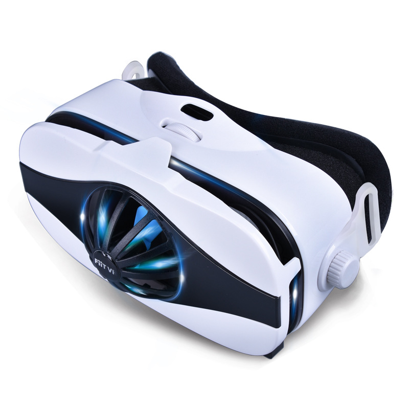 5Fmini fan style VR glasses virtual reality 3D mobile game RV eyes 4D all-in-one head-mounted ar. 
