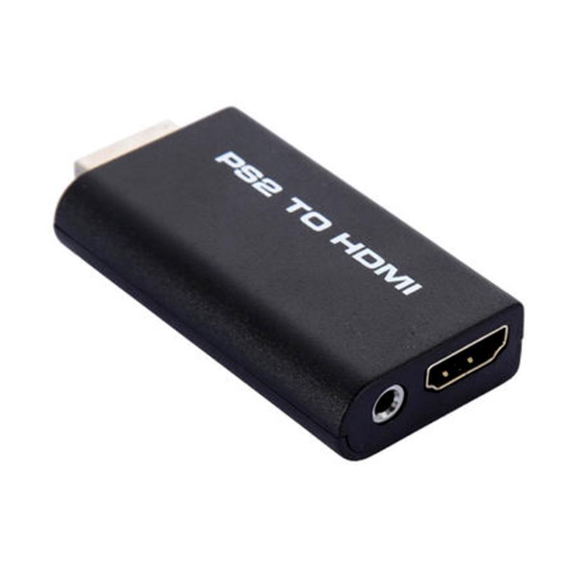 THGS HDV-G300 PS2 to HDMI 480i/480p/576i Audio Video Converter Adapter with 3.5mm Audio Output Supports All PS2 Display Modes. 